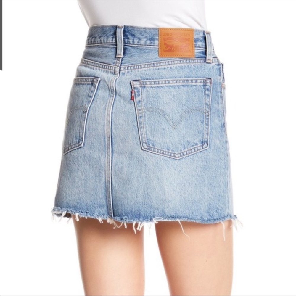 Levis Jeans Skirt Size W29 - Picture 2 of 8